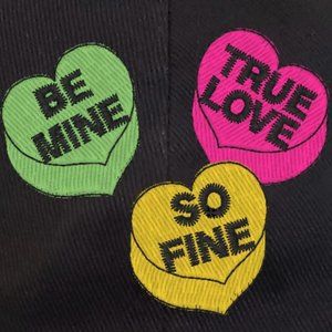 Valentine's heart candy Dad Hat